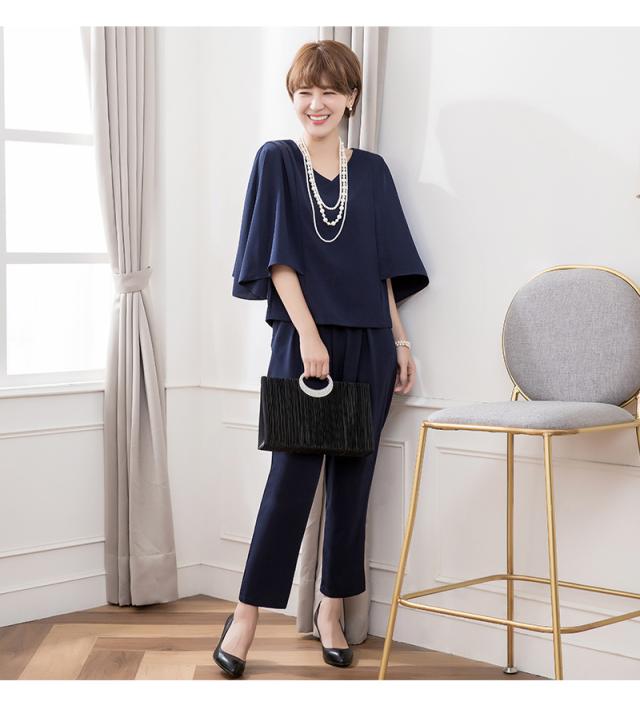 レビュー特典 パンツスーツ スーツ レディース 2点セット ブラック