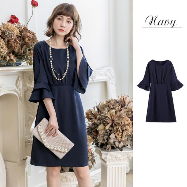 レビュー特典 お呼ばれ ワンピース パーティードレス フォーマル