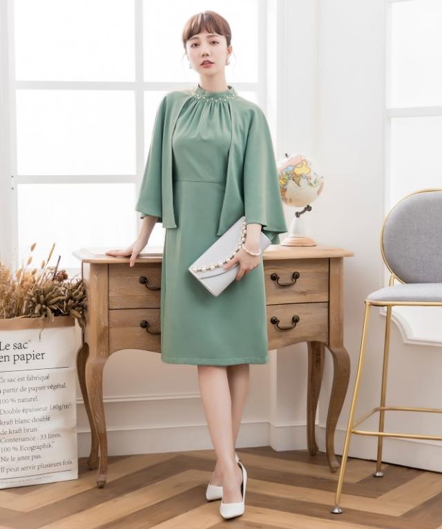 レビュー特典 パーティードレス フォーマルワンピース 結婚式 お呼ばれ