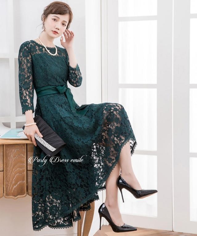 レビュー特典 お呼ばれ ワンピース パーティードレス フォーマル