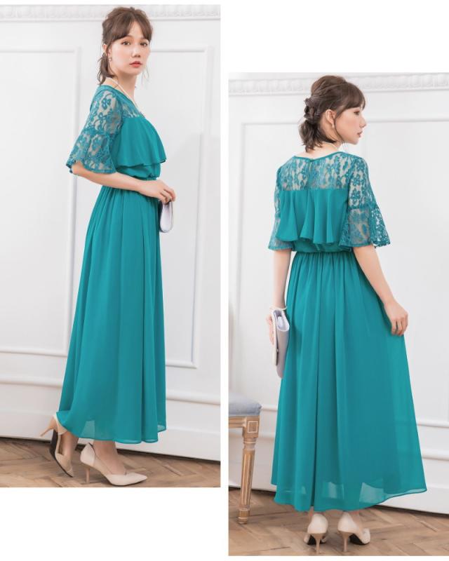 パーティードレス ロング パーティードレス 結婚式 お呼ばれドレス 結婚式 お呼ばれドレス オケージョンワンピースの通販はau Pay マーケット パーティードレス通販emile