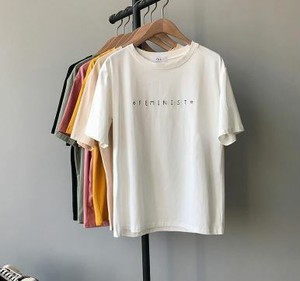 ロゴ デザインtシャツ カットソー Tシャツ 半袖 デザインプリント ゆったり 大人可愛い 春夏 トレンド トップス 夏 おシャレの通販はau Pay マーケット Dharma Jaya