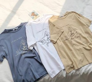 デザインtシャツ カットソー Tシャツ 半袖 デザインプリント ゆったり 大人可愛い 春夏 トレンド トップス 夏 おしゃれの通販はau Pay マーケット Dharma Jaya