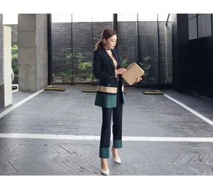 デザイン パンツ スーツ ツーピース セットアップ 長袖 大人上品 Ol おしゃれカジュアル シンプル ジャケット ブレザーの通販はau Pay マーケット Dharma Jaya