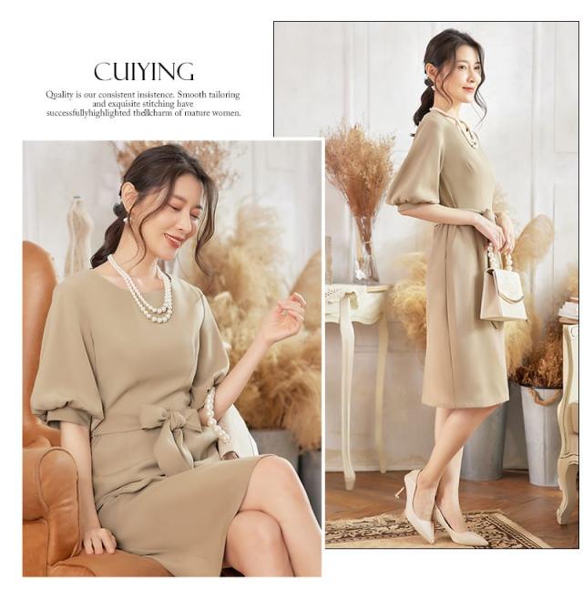 レビュー特典 お呼ばれ ワンピース パーティードレス フォーマル