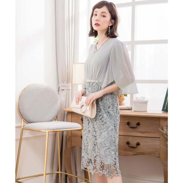 レビュー特典 パーティードレス フォーマルワンピース 結婚式 お呼ばれ