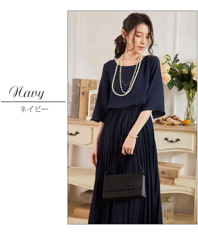 レビュー特典 お呼ばれドレス パーティードレス フォーマルワンピース