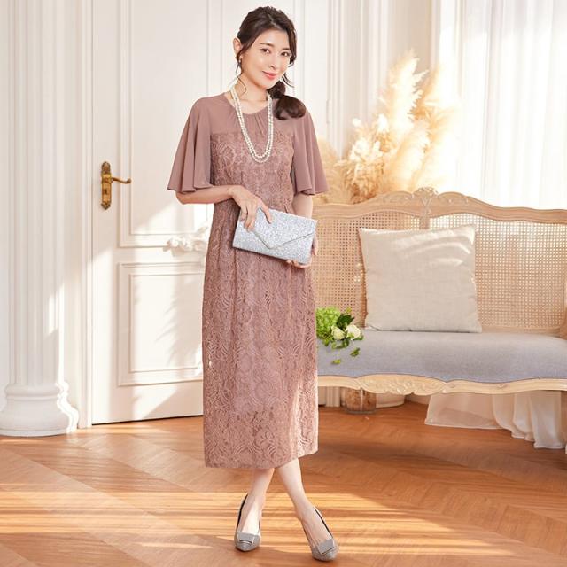 レビュー特典 結婚式 お呼ばれ ワンピース パーティードレス