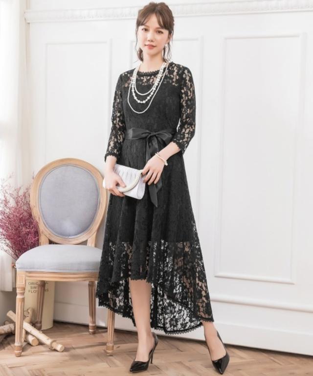 レビュー特典 お呼ばれ ワンピース パーティードレス フォーマル