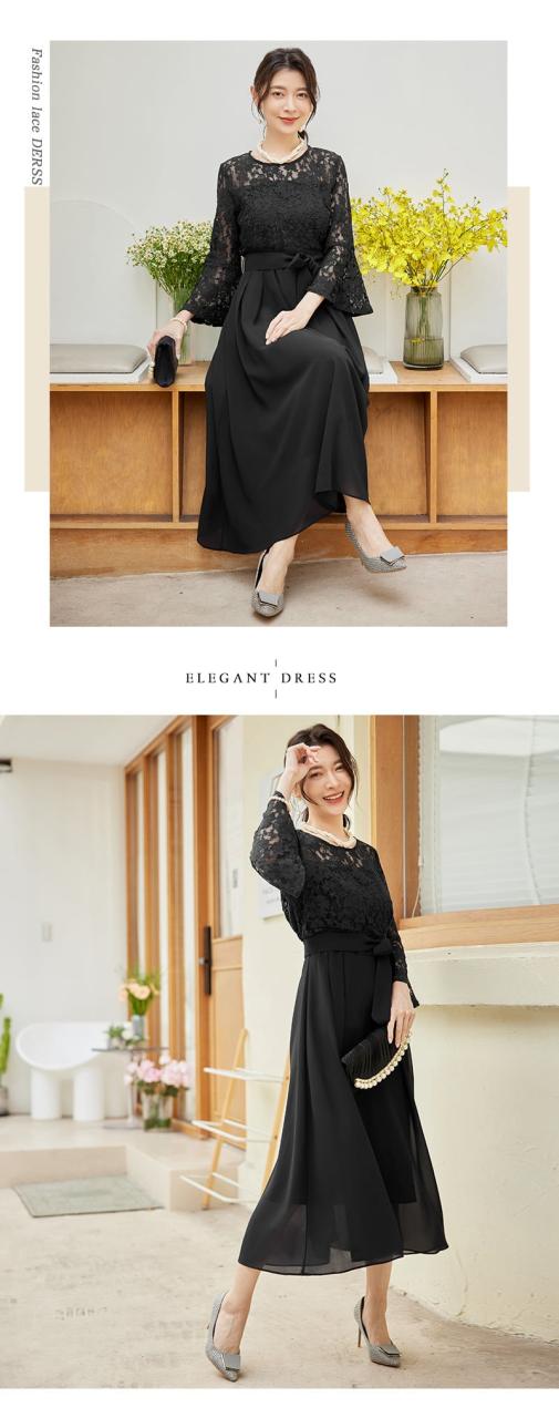 レビュー特典 結婚式 お呼ばれ ワンピース パーティードレス