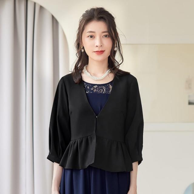 ジャケット ボレロ 結婚式 パーティー 体型カバー 新作 オケージョン お呼ばれ フォーマル 入学式 卒業式 食事会 emile0344 セレモニー レディース 卒園式 入園式 成人式_6