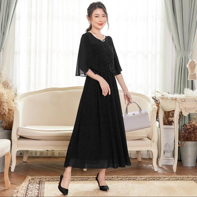 レビュー特典 結婚式 お呼ばれ ワンピース パーティードレス