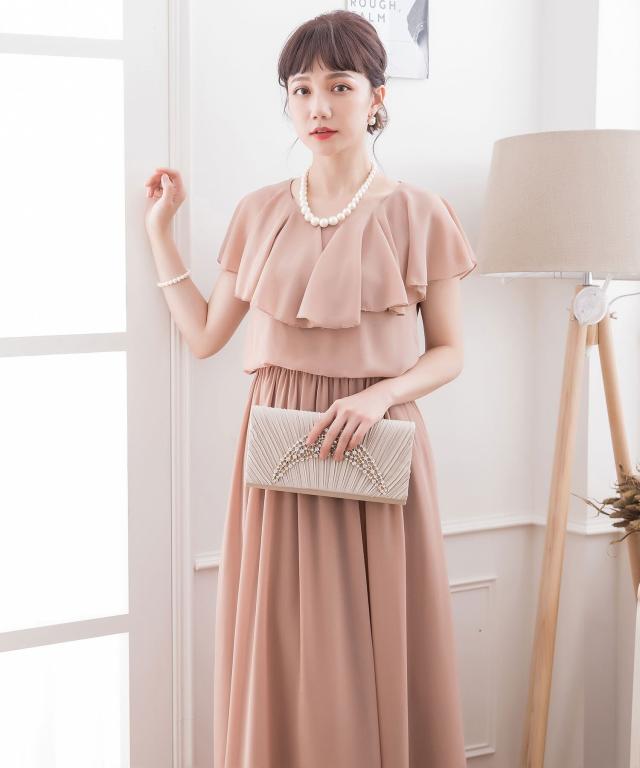 レビュー特典 パーティードレス フォーマルワンピース 結婚式 お呼ばれ