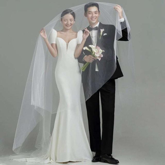 ウェディングドレス 結婚式 袖あり バックシャン 20代 30代 40代 ウェディング フォーマルドレス ホワイト ロング 二次会 結婚式フォーマル カジュアルウェディング レストランウェディング フォトウェディング リゾートウェディングの通販は 13,980円