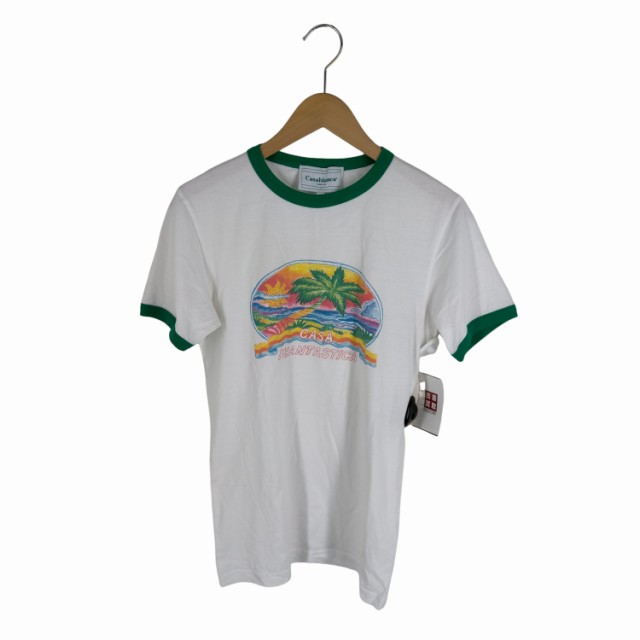 Casablanca(カサブランカ) 23SS Casa Phantastica Ringer T-Shirt