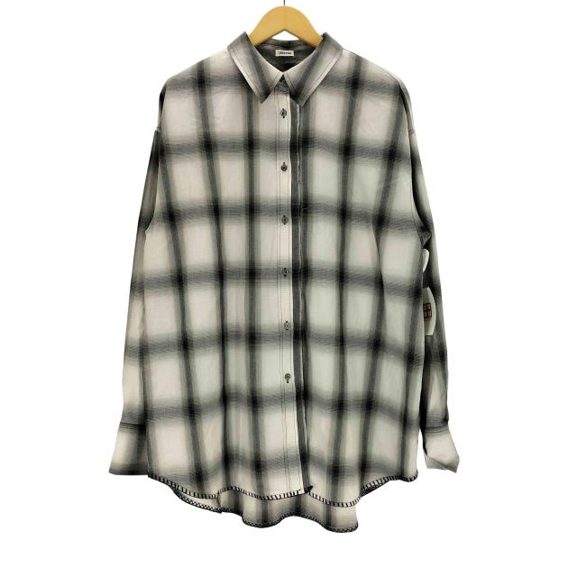 CREDONA(クレドナ) OTHELLO CHECK OVER SHIRTS レディース FREE 【中古】【ブランド古着バズストア】の通販は 8,125円