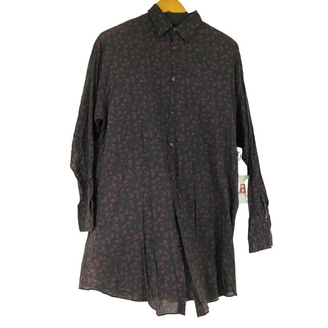 LAD MUSICIAN(ラッドミュージシャン) 小花総柄 ロングシャツ メンズ  44【中古】【ブランド古着バズストア】