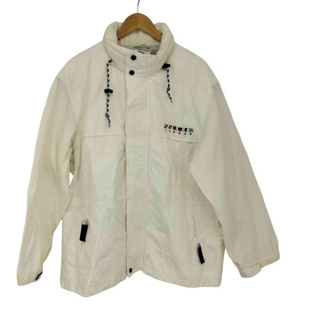 L.L.Bean(エルエルビーン) フロント刺繍 ナイロンジャケット メンズ import：XL 【中古】【ブランド古着バズストア】