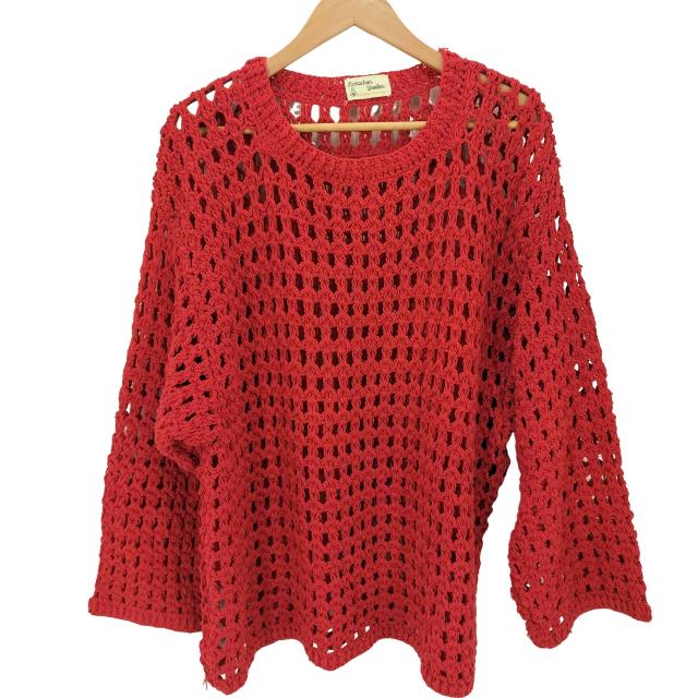 USED古着(ユーズドフルギ) mcmachan woolen クロシェ メッシュ ニット メンズ 表記無 【中古】【ブランド古着バズストア】