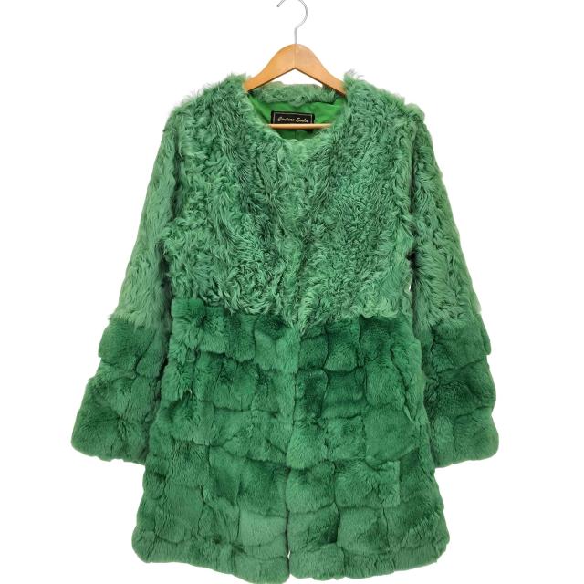 USED古着(ユーズドフルギ) COUTURE EMBA リアル ファー コート レディース 表記無 【中古】【ブランド古着バズストア】