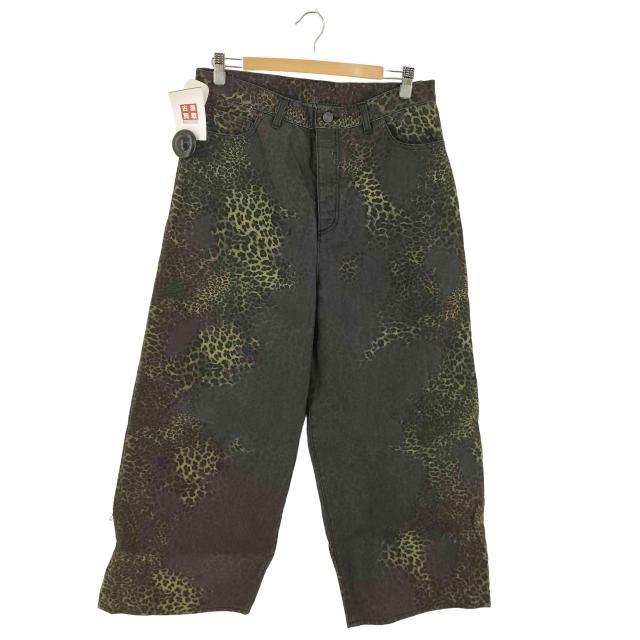 TAAKK(ターク) 25AW WIDE 5-POCKET PANTS ワイド ファイブポケットパンツ レオパード メンズ JPN：4 【中古】【ブランド古着バズストア】