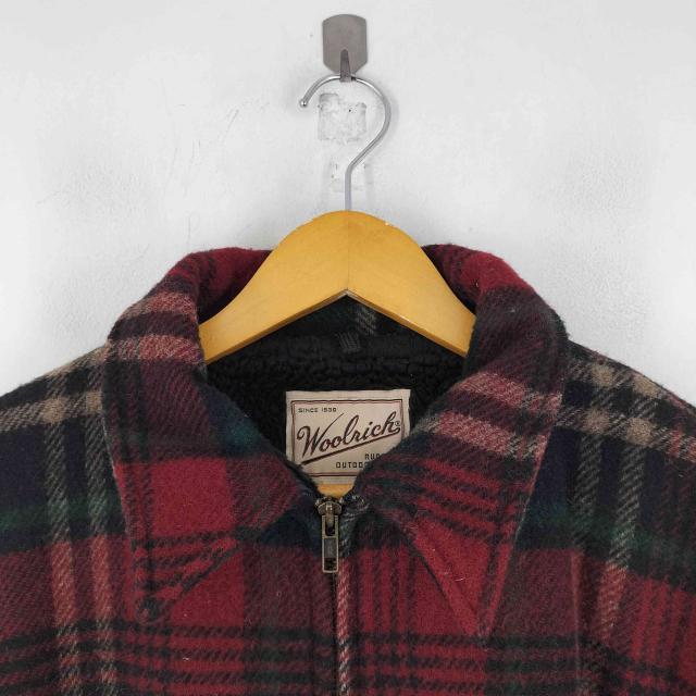 WOOLRICH(ウールリッチ) 90s USA製 タータンチェック ウールジップジャケット メンズ JPN:L 【中古】【ブランド古着バズストア】の通販は WOOLRICH(ウールリッチ) 90s USA製 タータンチェック ウールジップジャケット メンズ JPN:L 【中古】【ブランド古着バズストア】の通販は
