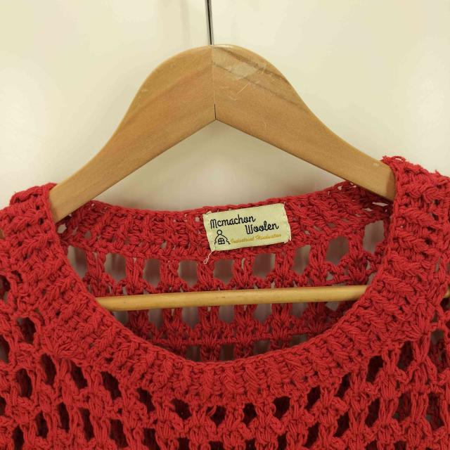 USED古着(ユーズドフルギ) mcmachan woolen クロシェ メッシュ ニット