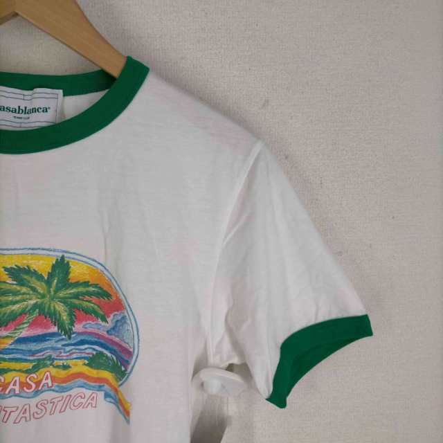 Casablanca(カサブランカ) 23SS Casa Phantastica Ringer T-Shirt