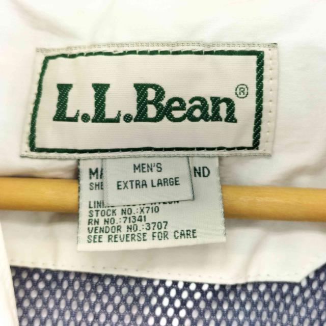 L.L.Bean(エルエルビーン) フロント刺繍 ナイロンジャケット メンズ import：XL 【中古】【ブランド古着バズストア】