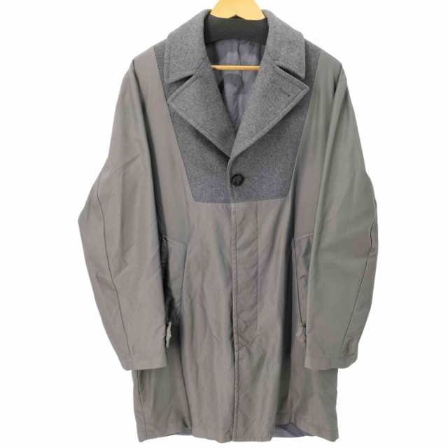 Maison Martin Margiela(メゾンマルタンマルジェラ) 2011AW 10ライン ドッキングコート Aライン ドロップショルダー チェスタージャケッ