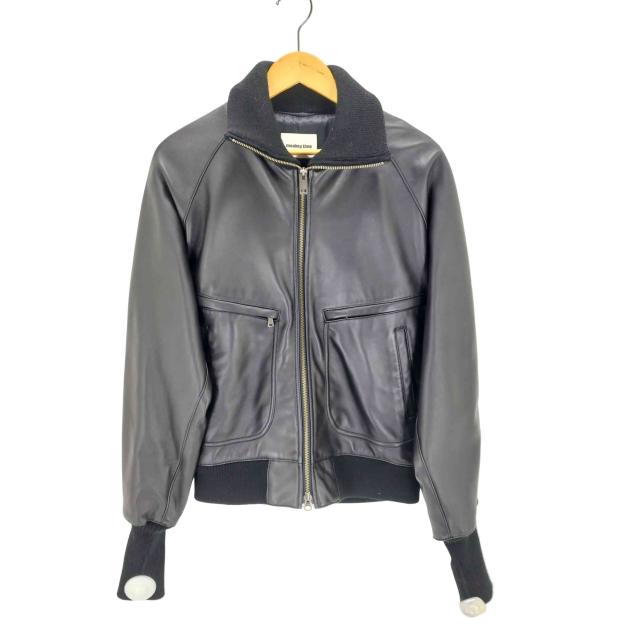 monkey time＞ シープ リブハイネック フライトジャケット