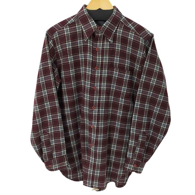 PENDLETON(ペンドルトン) 70S MADE IN USA L/S チェックウールシャツ メンズ import：M 【中古】【ブランド古着バズストア】の通販は 7,139円