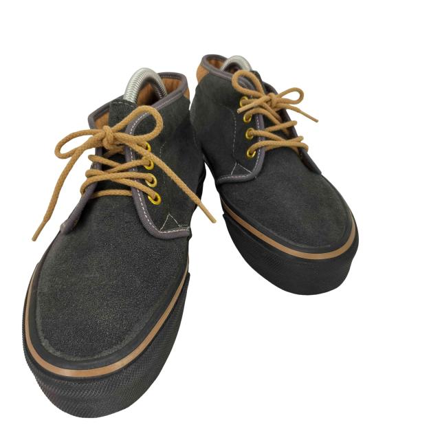VANS(バンズ) 80S MADE IN USA CHUKKA スエード グレー メンズ  6 1/2【中古】【ブランド古着バズストア】