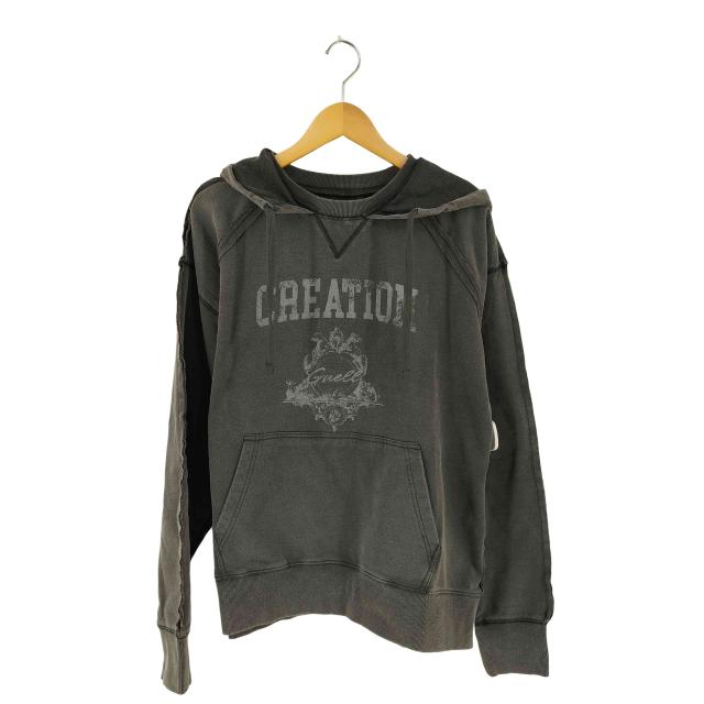 USED古着(ユーズドフルギ) {{GUELL}} Insideout Hoodie  プルオーバーパーカー メンズ 表記無 【中古】【ブランド古着バズストア】