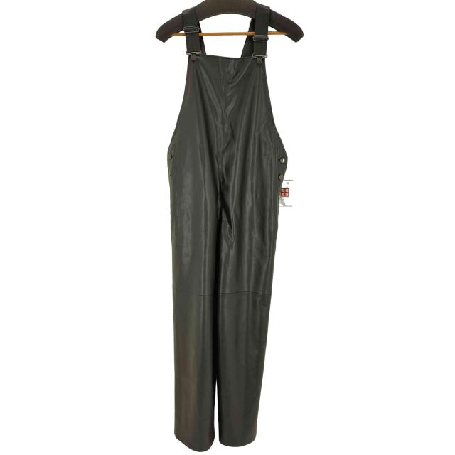 UNITED ARROWS(ユナイテッドアローズ) レザーライク サロペット パンツ レディース  38【中古】【ブランド古着バズストア】