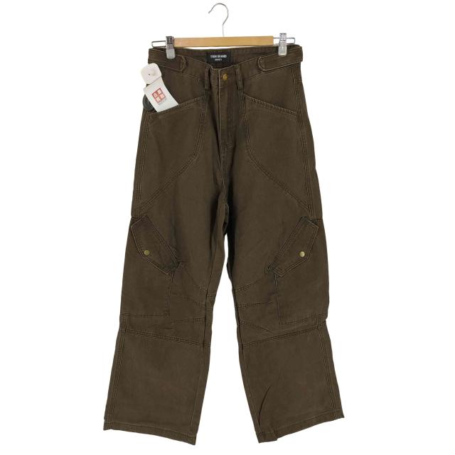 USED古着(ユーズドフルギ) {{11KN BRAND}} ギミックパンツ Y2K メンズ 表記無 【中古】【ブランド古着バズストア】