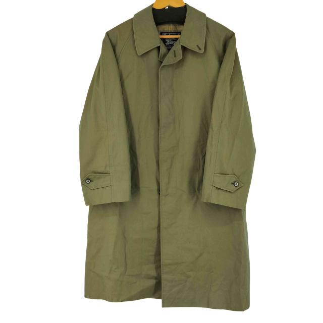 BURBERRYS(バーバリーズ) 裏地ノバチェック 玉虫 ステンカラーコート メンズ 表記無 【中古】【ブランド古着バズストア】