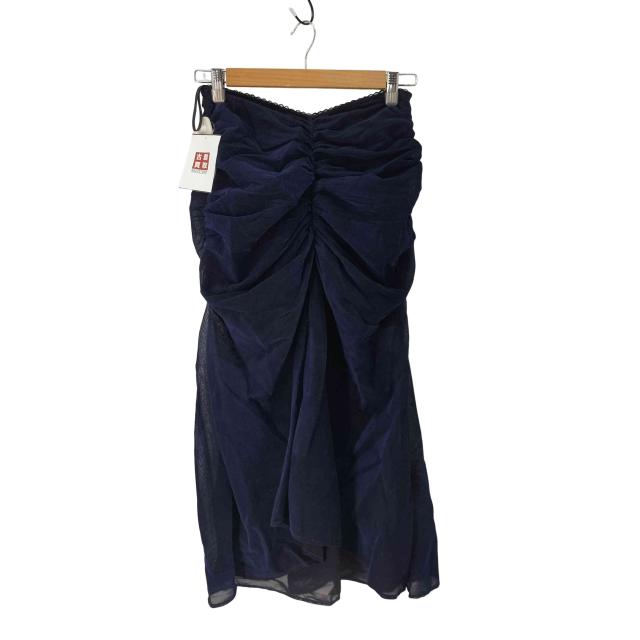 USED古着(ユーズドフルギ) FETICO / VELVET TULLE GATHERED SKIRT レディース JPN：1 【中古】【ブランド古着バズストア】