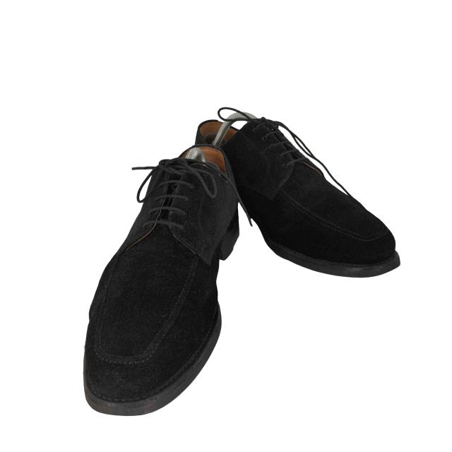 SCOTCH GRAIN(スコッチグレイン) HIROKAWA 外羽根 スエード ドレスシューズ メンズ JPN：26 【中古】【ブランド古着バズストア】