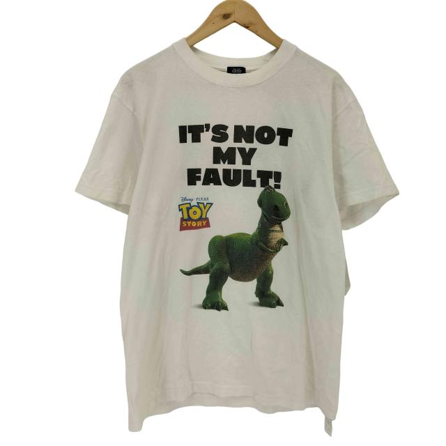 USED古着(ユーズドフルギ) キャラクタープリントクルーネックTシャツ メンズ JPN：M 【中古】【ブランド古着バズストア】