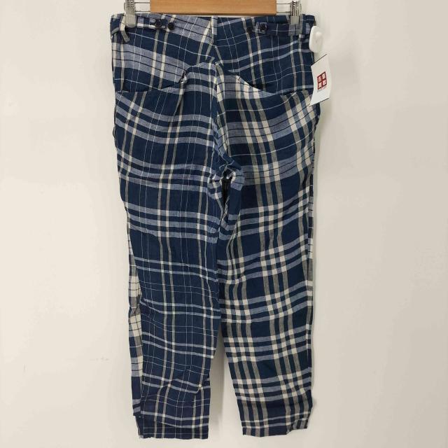 Ys(ワイズ) リネンチェックパンツ レディース 2【中古】【ブランド古着