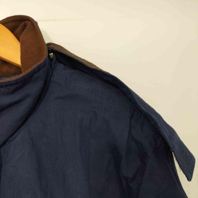 L.L.Bean(エルエルビーン) 裏地チェック 中綿 ロングコート マウンテンパーカー レディース import：L 【中古】【ブランド古着バズストア】