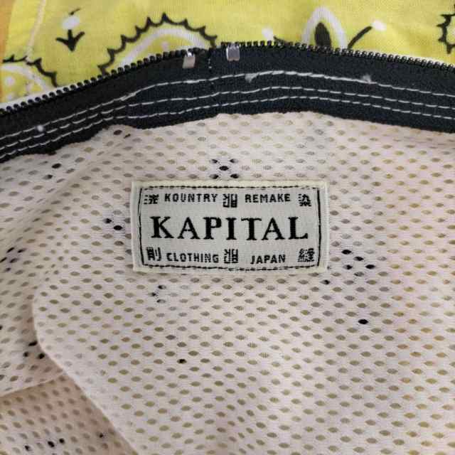 KAPITAL(キャピタル) ガーゼバンダナBEACHスナフキンBAG メンズ 表記無