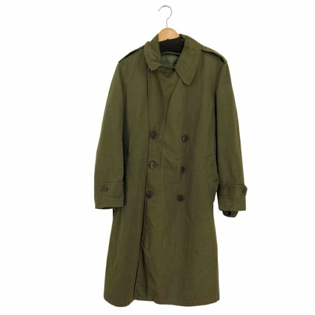 U.S. ARMY(ユーエスアーミー) 53年会計 M50 OVERCOAT トレンチコート 62年会計 M50 ウールライナー セット メンズ Short Small【中古】