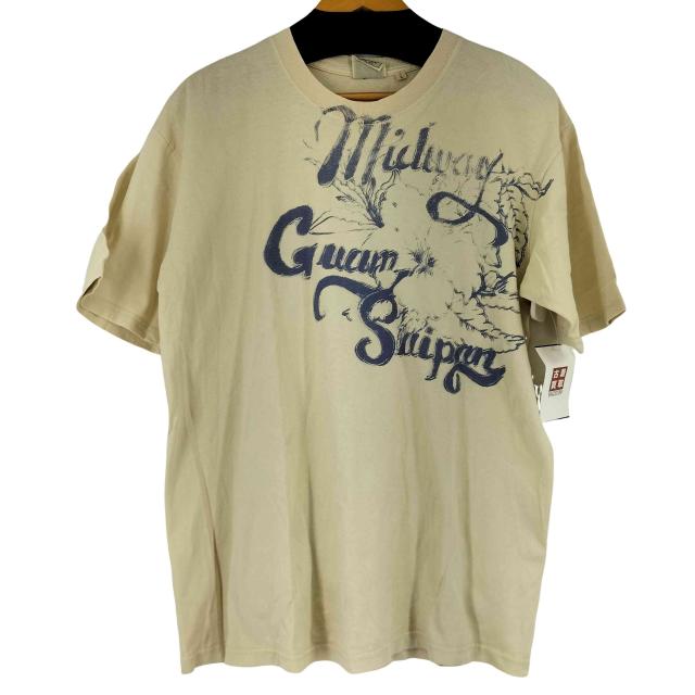 AVIREX(アヴィレックス) グラフィックプリントクルーネックTシャツ メンズ JPN:L 【中古】【ブランド古着バズストア】の通販は 4,795円