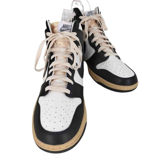 NIKE(ナイキ) W DUNK HIGH SE SAIL/BLACK-SESAME-PEARL WHITE メンズ JPN：29 【中古】【ブランド古着バズストア】