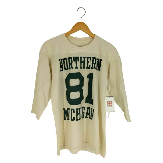 Champion(チャンピオン) PRODUCTS INC 60S~70S MICHIGAN ナンバリング フットボールシャツ メンズ import：L 【中古】【ブランド古着バズストア】