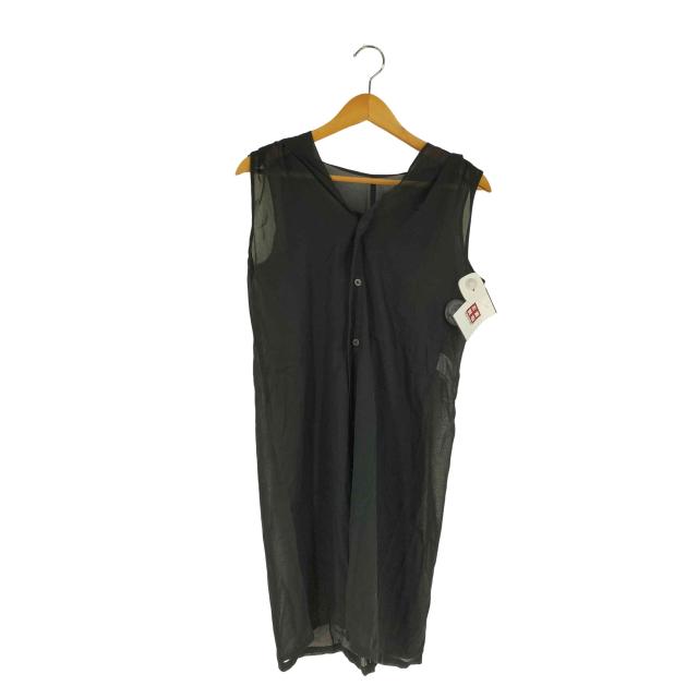 Ys(ワイズ) 24SS Collection CUPRO COTON SLEEVELESS HOODED BLOUSE レディース JPN：1 【中古】【ブランド古着バズストア】