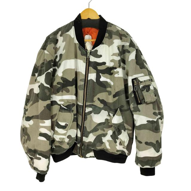 USED古着(ユーズドフルギ) FOSTEX GARMENTS シティ家鴨 MA-1  メンズ  3XL【中古】【ブランド名古着バズストア】