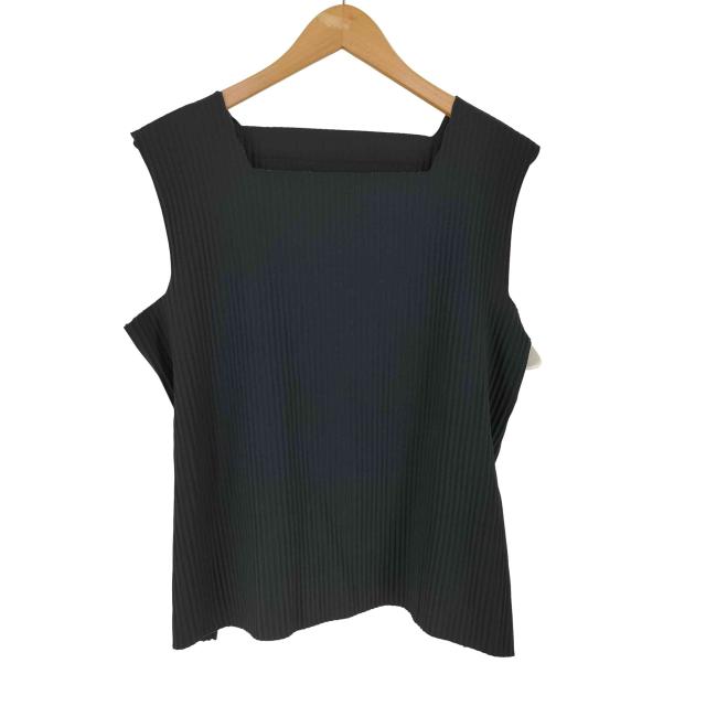 ISSEY MIYAKE me(イッセイミヤケミー) プリーツ ノースリーブブラウス レディース 表記無 【中古】【ブランド古着バズストア】